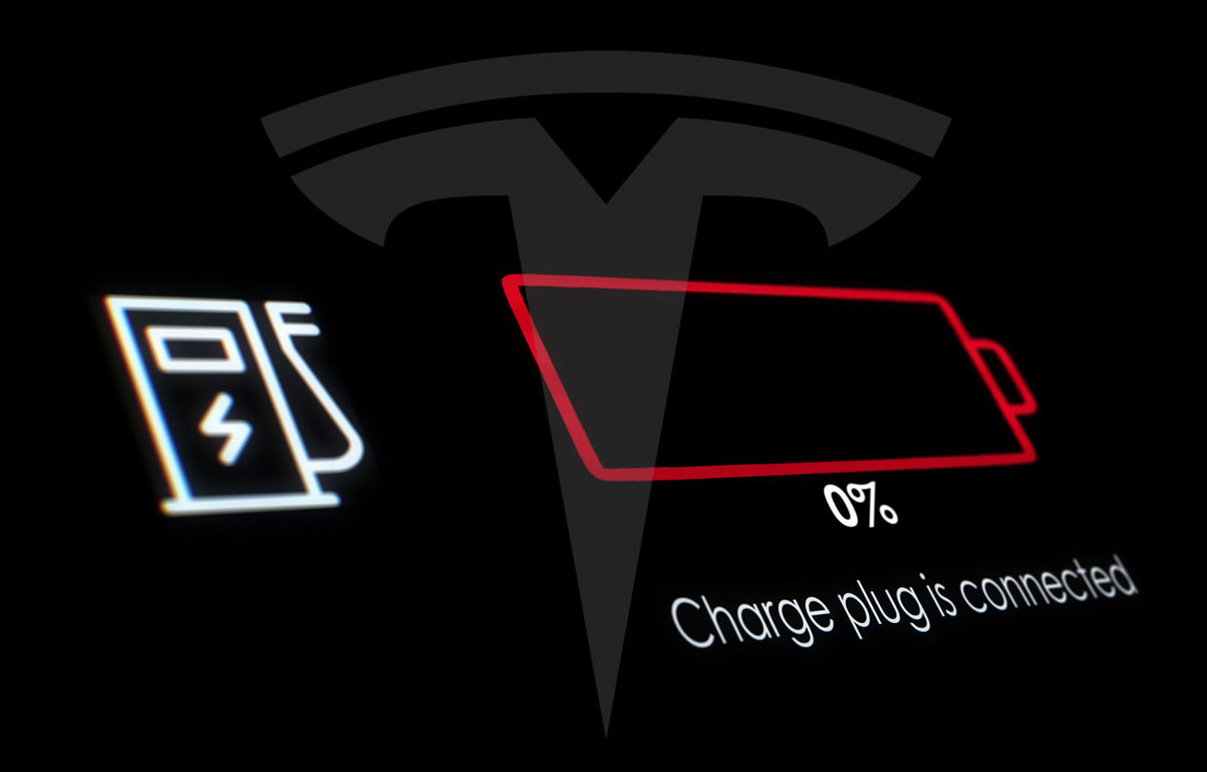 Tesla Battery Level